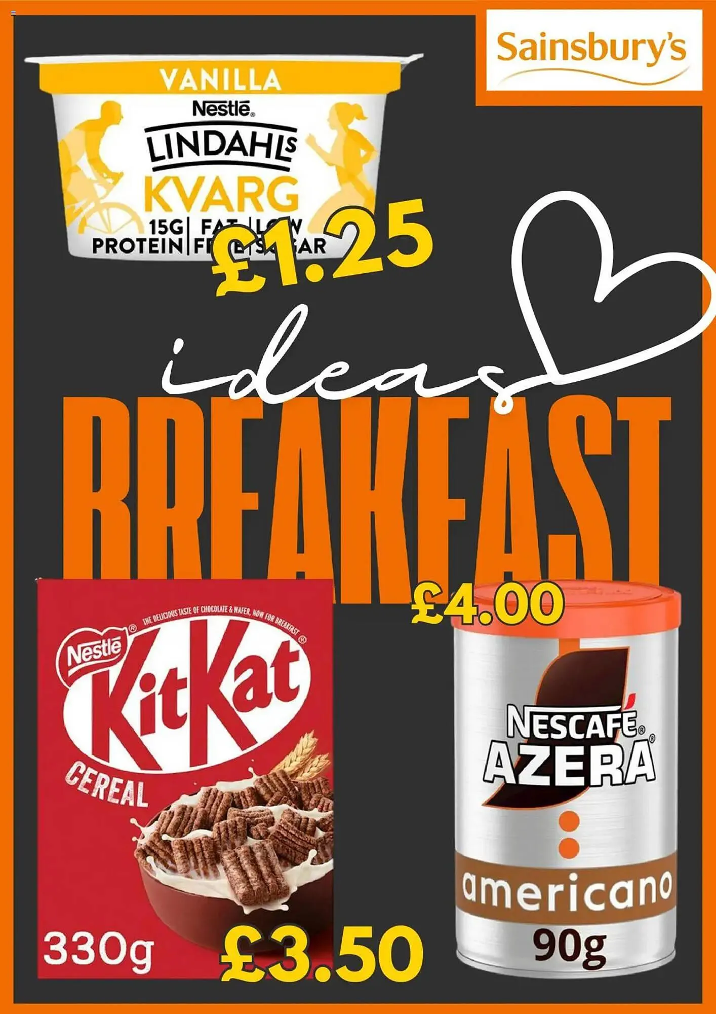 Sainsburys leaflet - 1