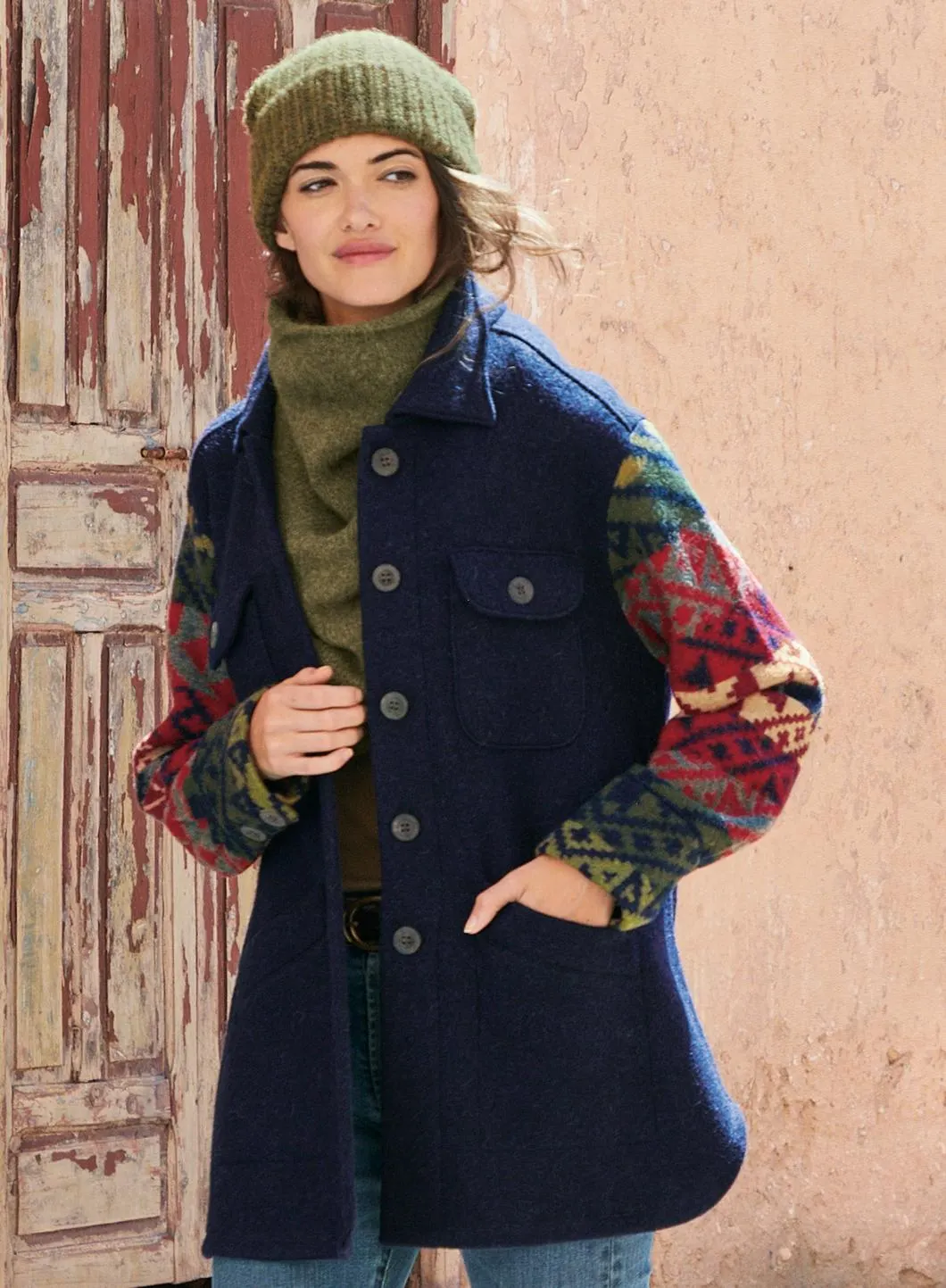 Unisex Manta Shacket