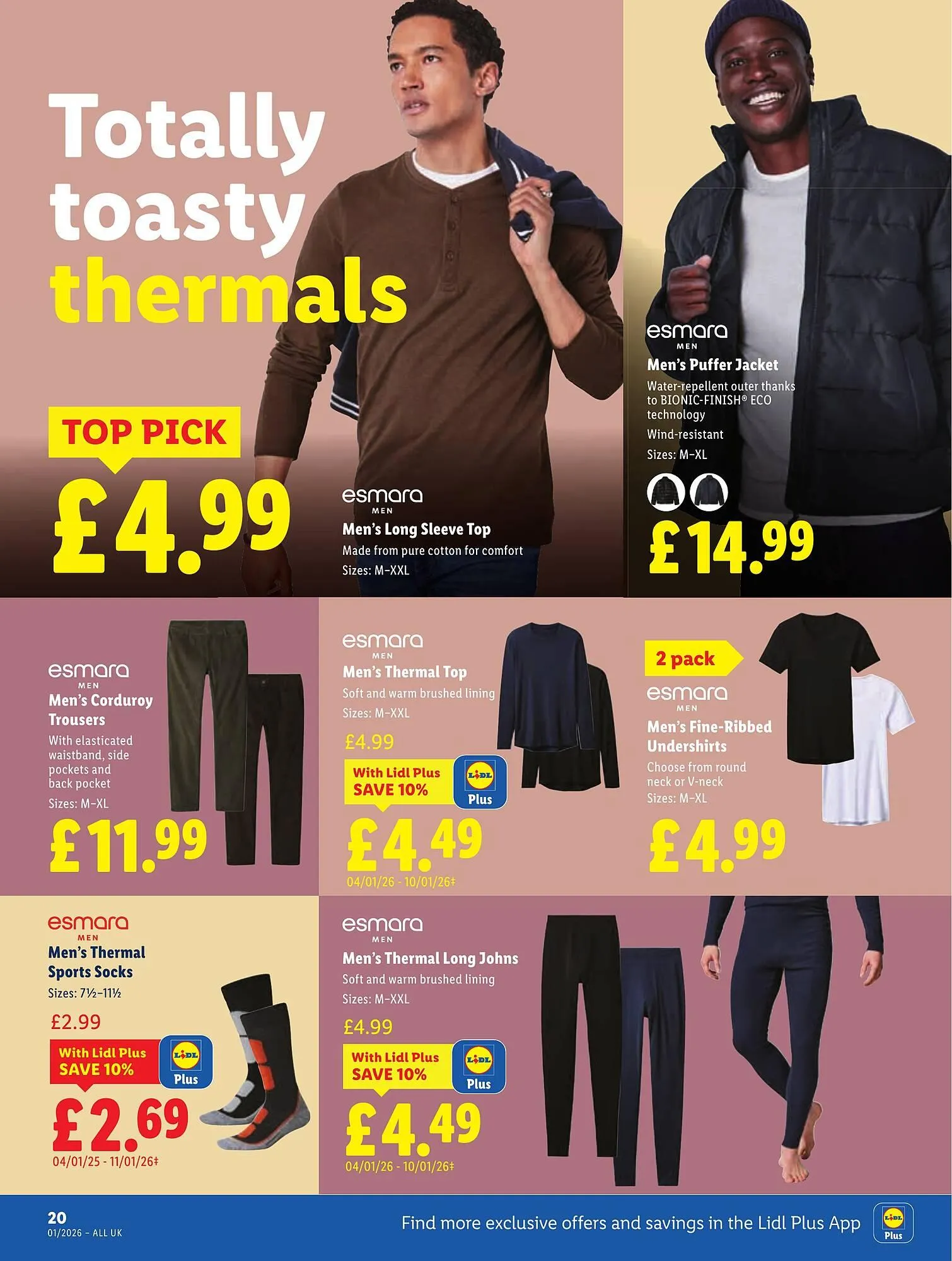 Lidl leaflet from 31 December to 7 January 2026 - Catalogue Page 20