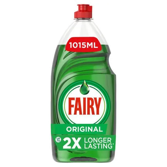 Fairy Original Washing Up Liquid Green with LiftAction 1015ML