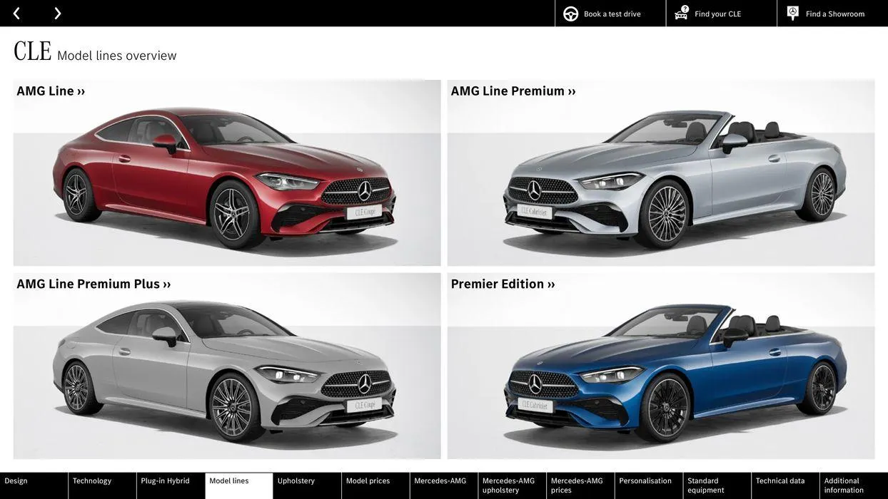 Mercedes Benz CLE Coupé from 27 July to 27 July 2025 - Catalogue Page 22