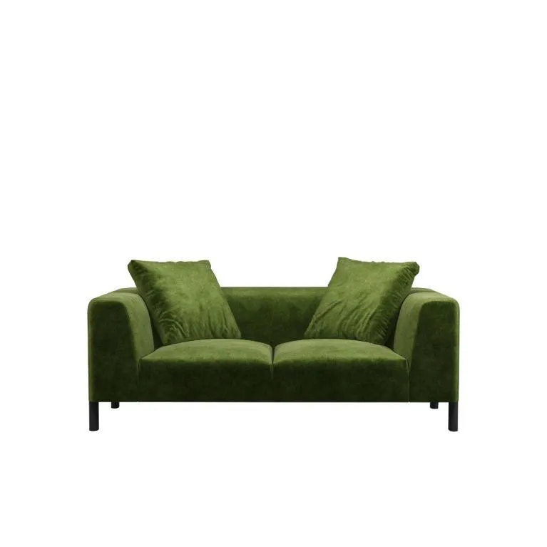 Sloan 2-Seater Sofa in Verde Duro Velvet