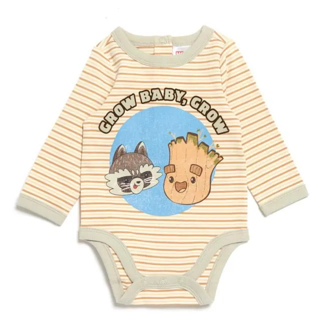 Rocket and Groot Baby Bodysuit, Guardians of the Galaxy