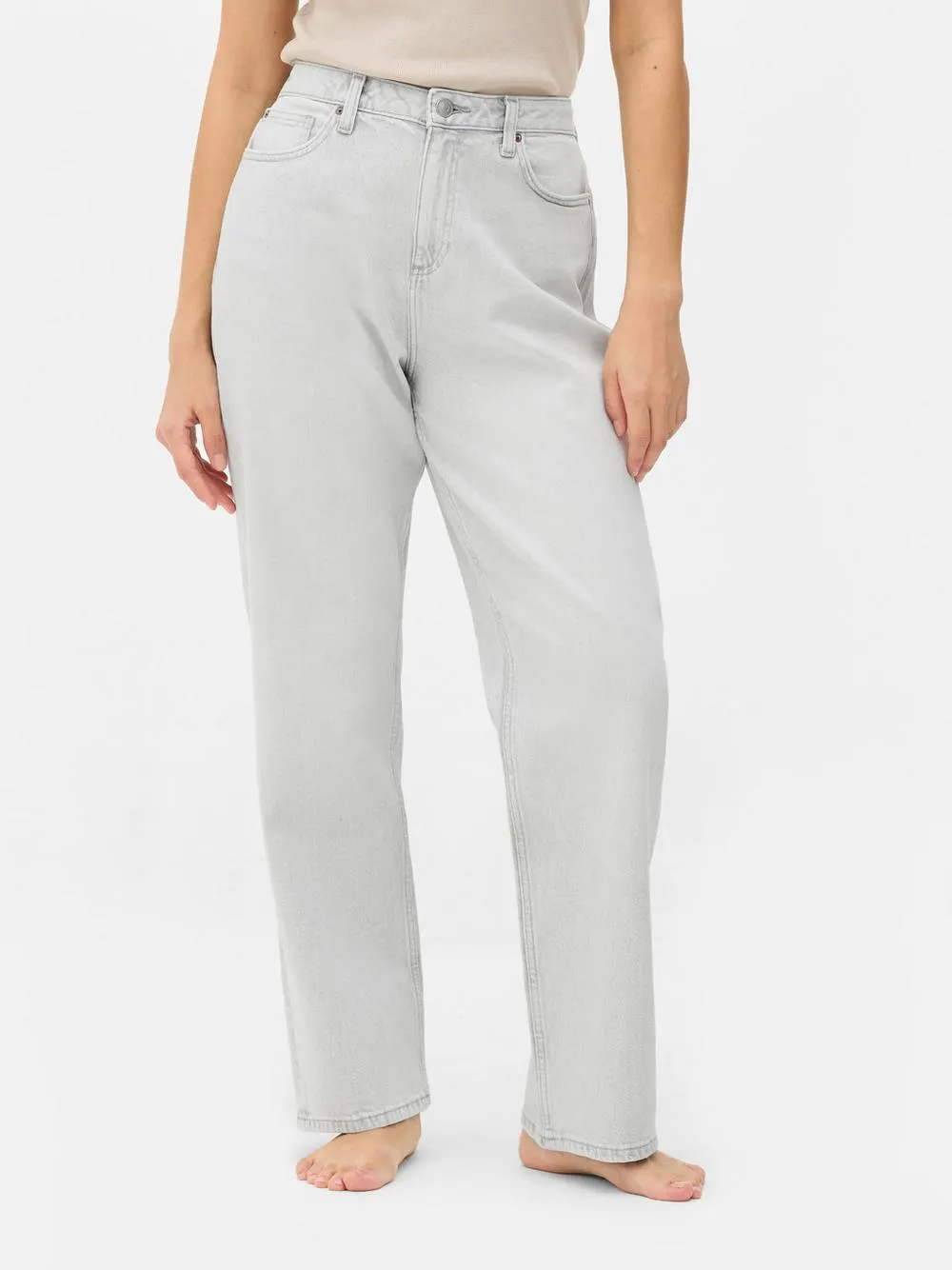 Straight Leg Denim Jeans | Regular