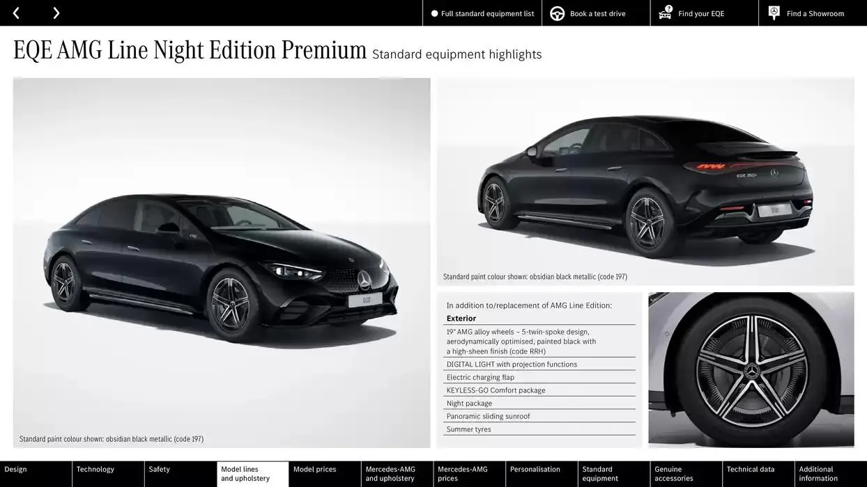 Mercedes Benz EQE Saloon from 24 October to 24 October 2025 - Catalogue Page 29