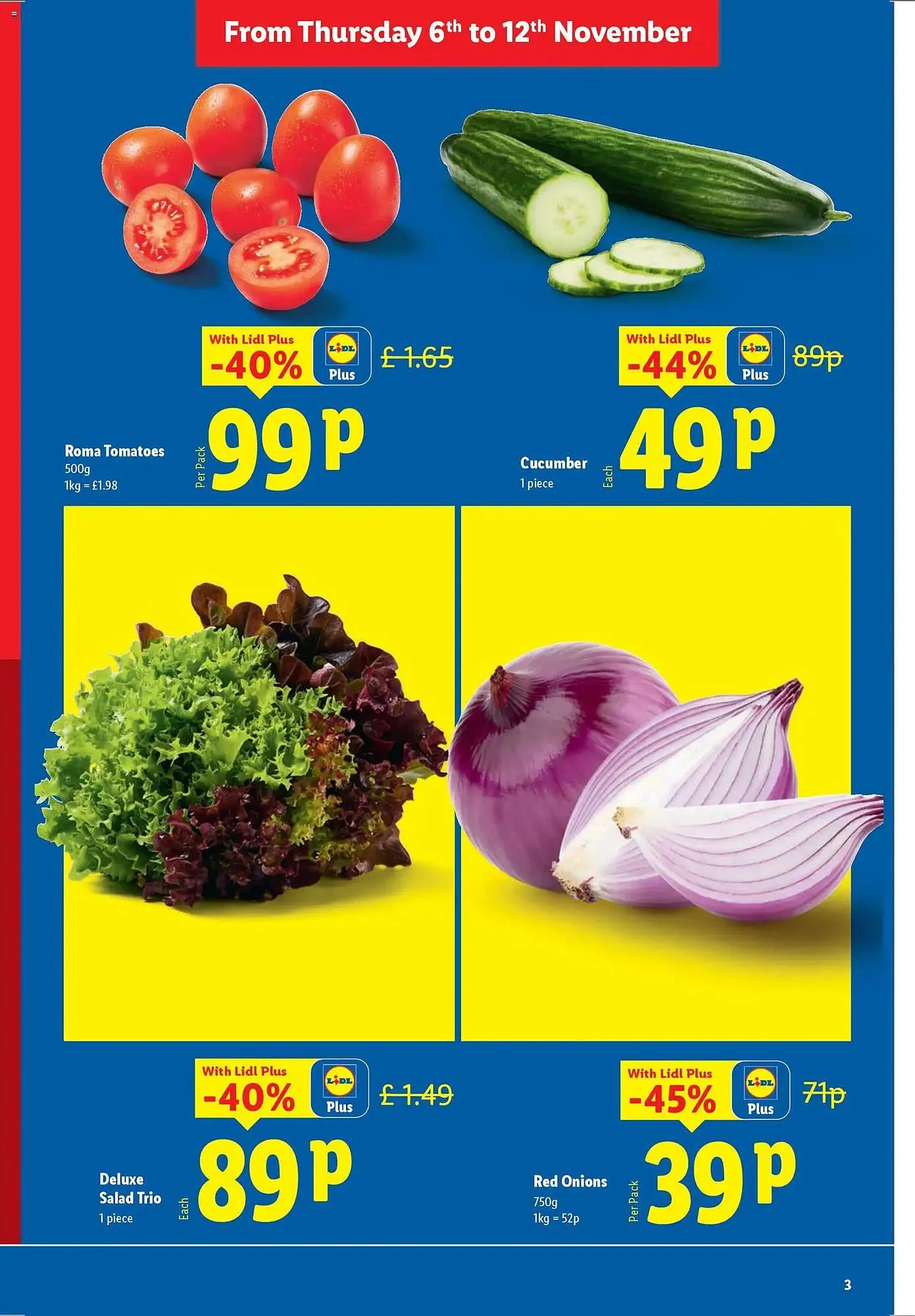 Lidl leaflet from 6 November to 12 November 2025 - Catalogue Page 3