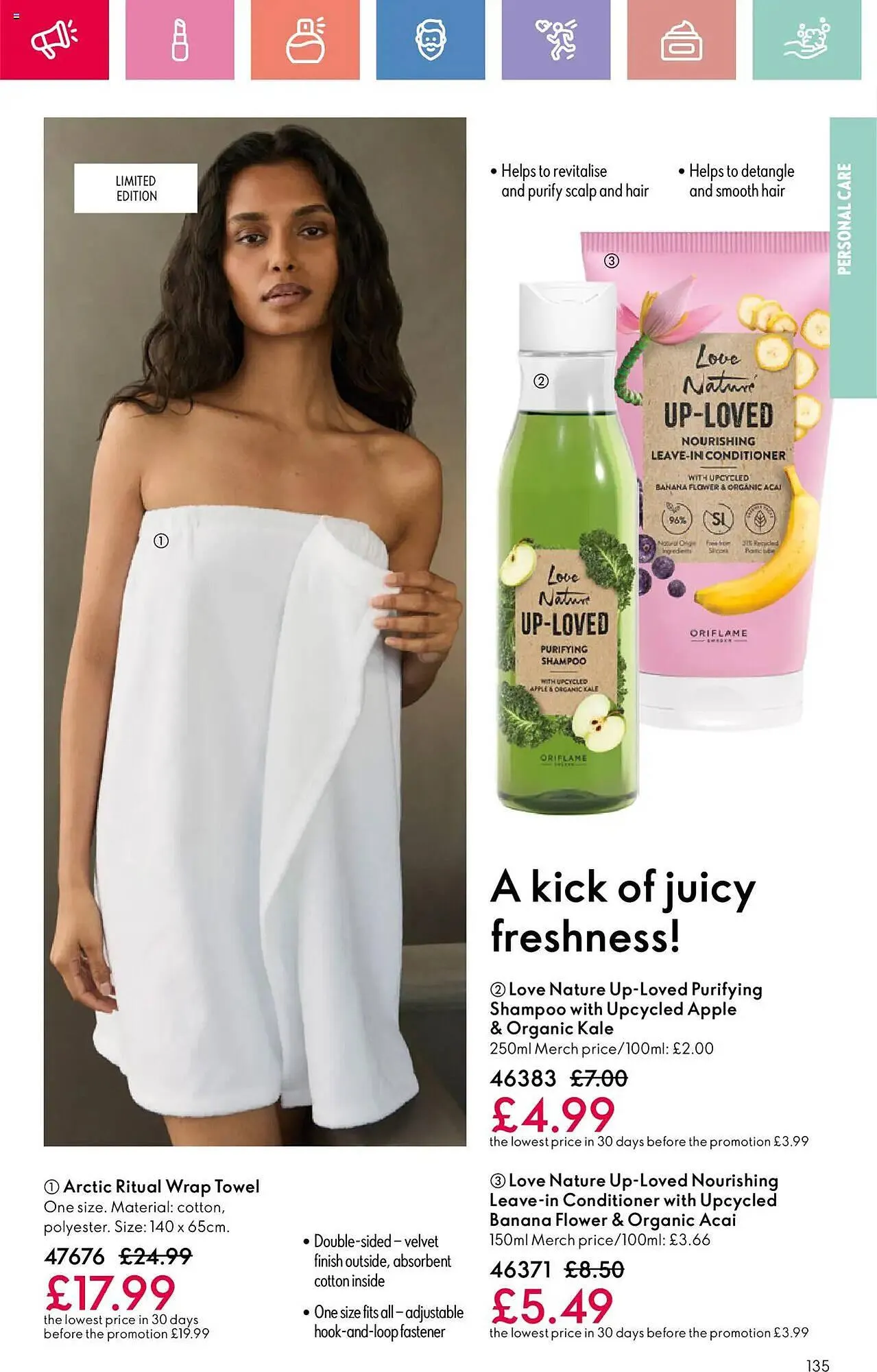 Oriflame leaflet from 31 July to 20 August 2025 - Catalogue Page 135