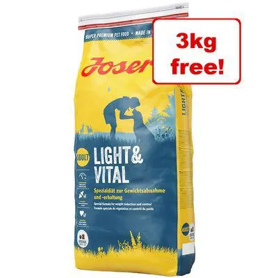 15kg Josera Dry Dog Food – 12 + 3 Free!*