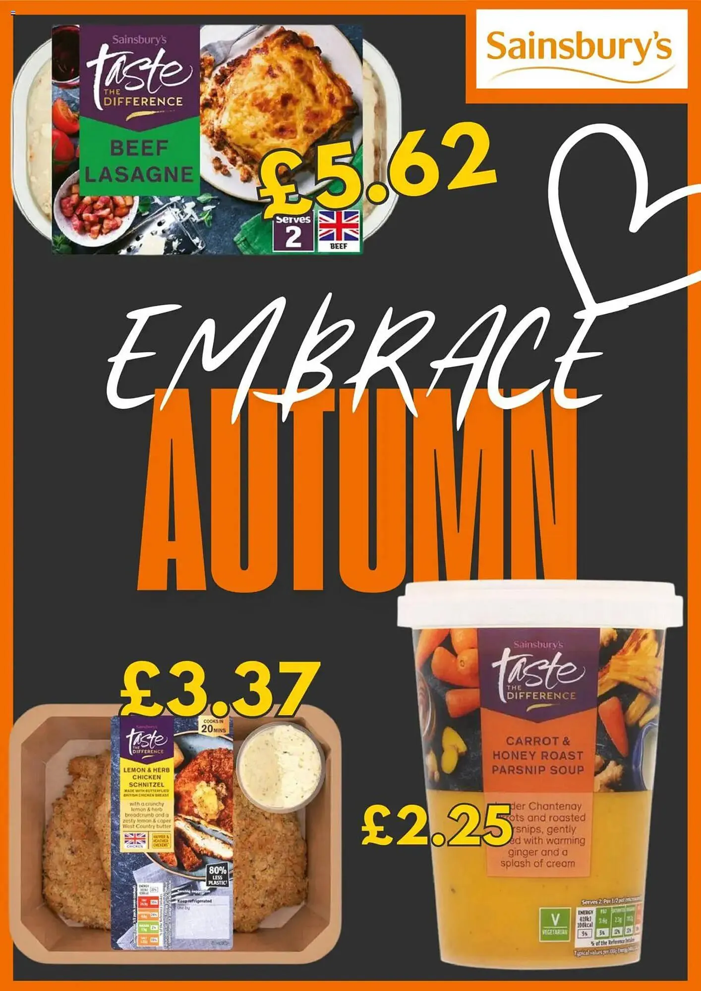 Sainsburys leaflet - 1