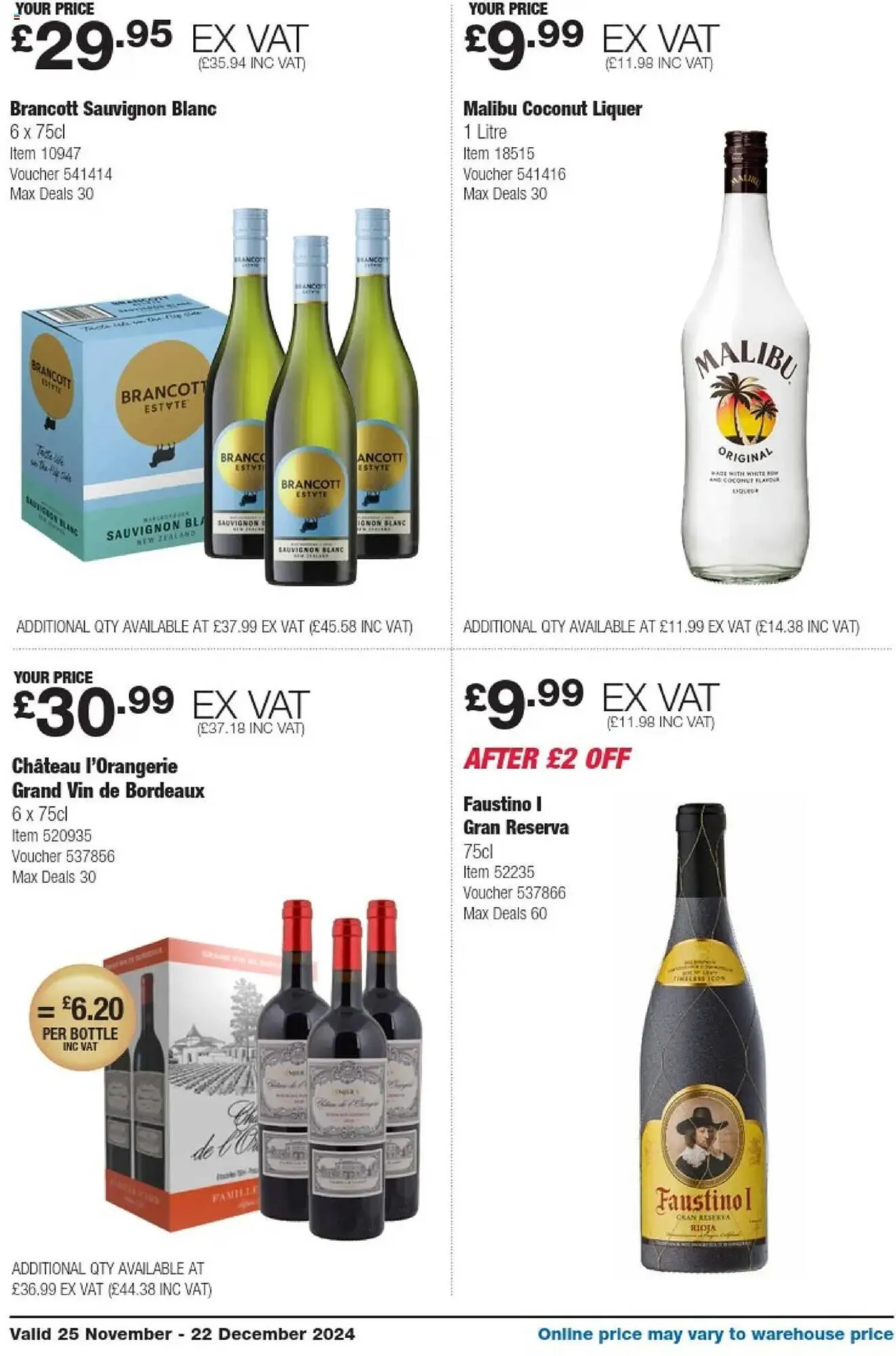 Costco leaflet from 25 November to 22 December 2024 - Catalogue Page 18