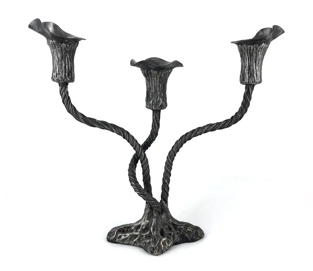 Triple Twisted Candelabrum