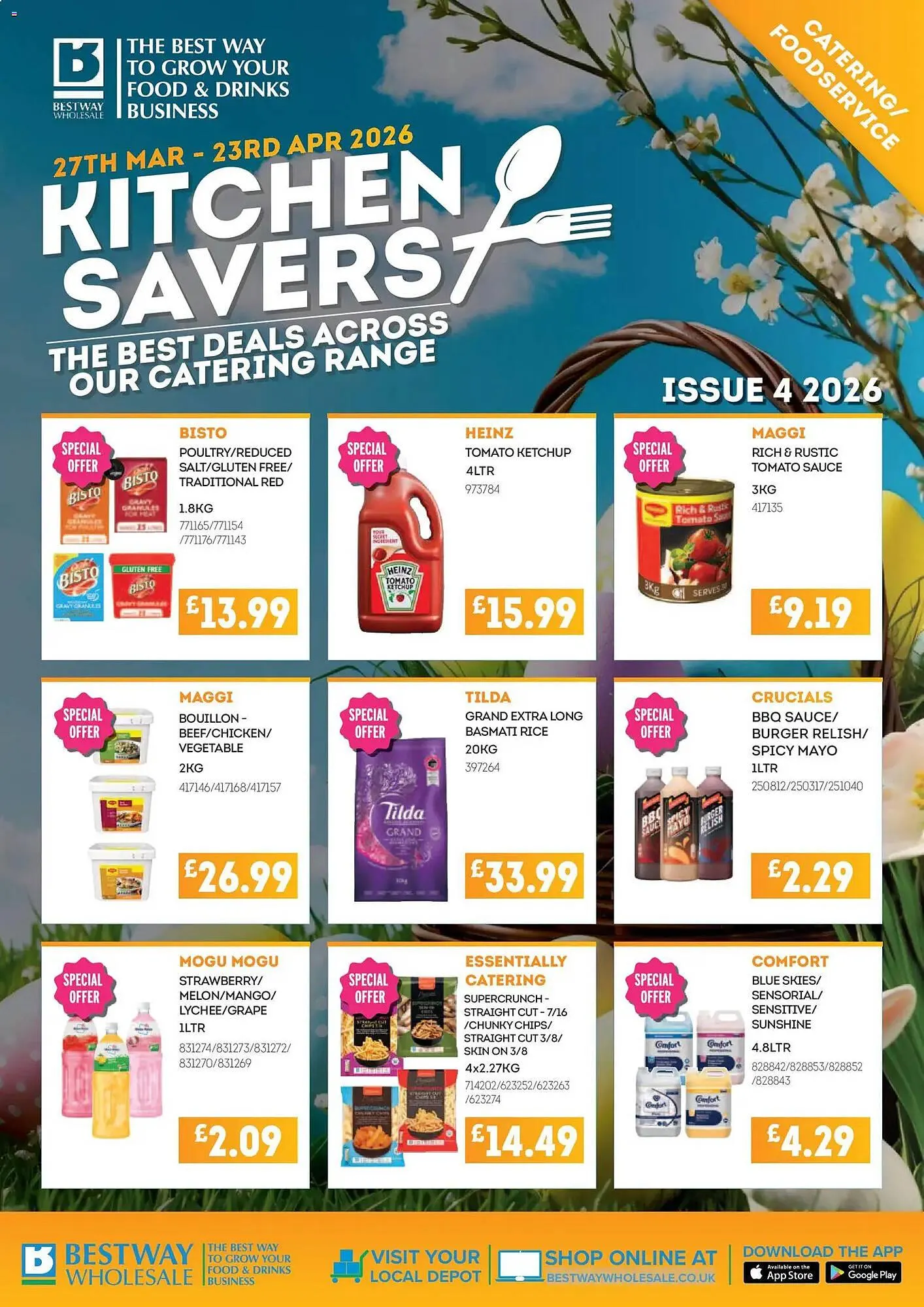 Bestway leaflet from 27 March to 24 April 2026 - Catalogue Page 1