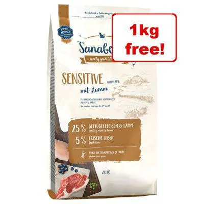 2kg Sanabelle Kitten/Adult Dry Cat Food - 1kg Extra Free!*