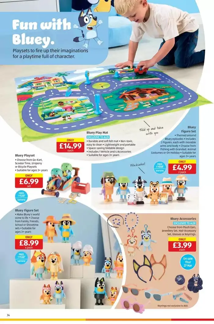 Aldi weekly offers from 27 March to 30 March 2025 - Catalogue Page 34