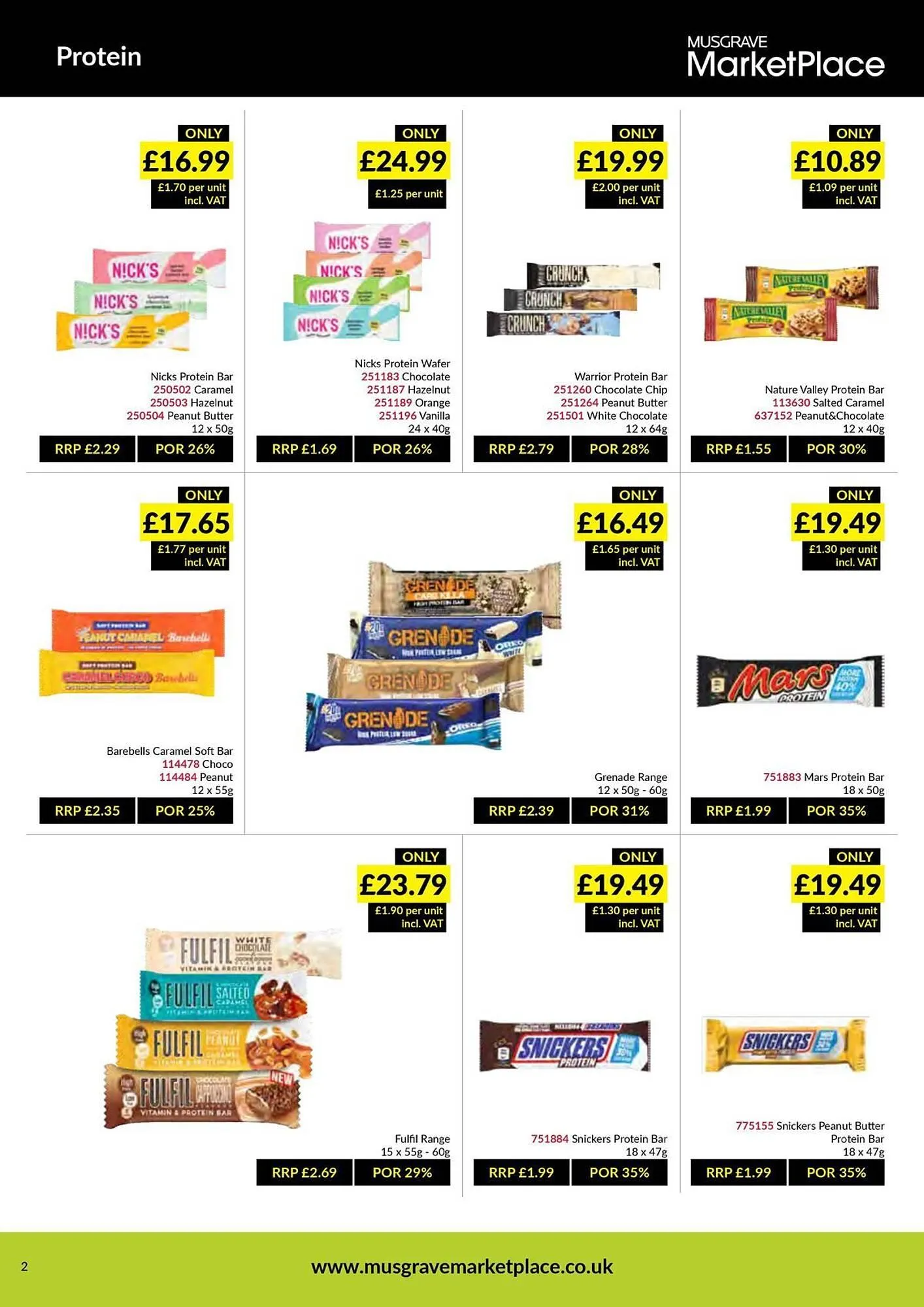 Musgrave MarketPlace leaflet from 27 October to 16 November 2025 - Catalogue Page 2