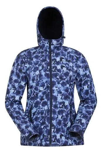 Exodus Womens Printed Water Resistant Softshell