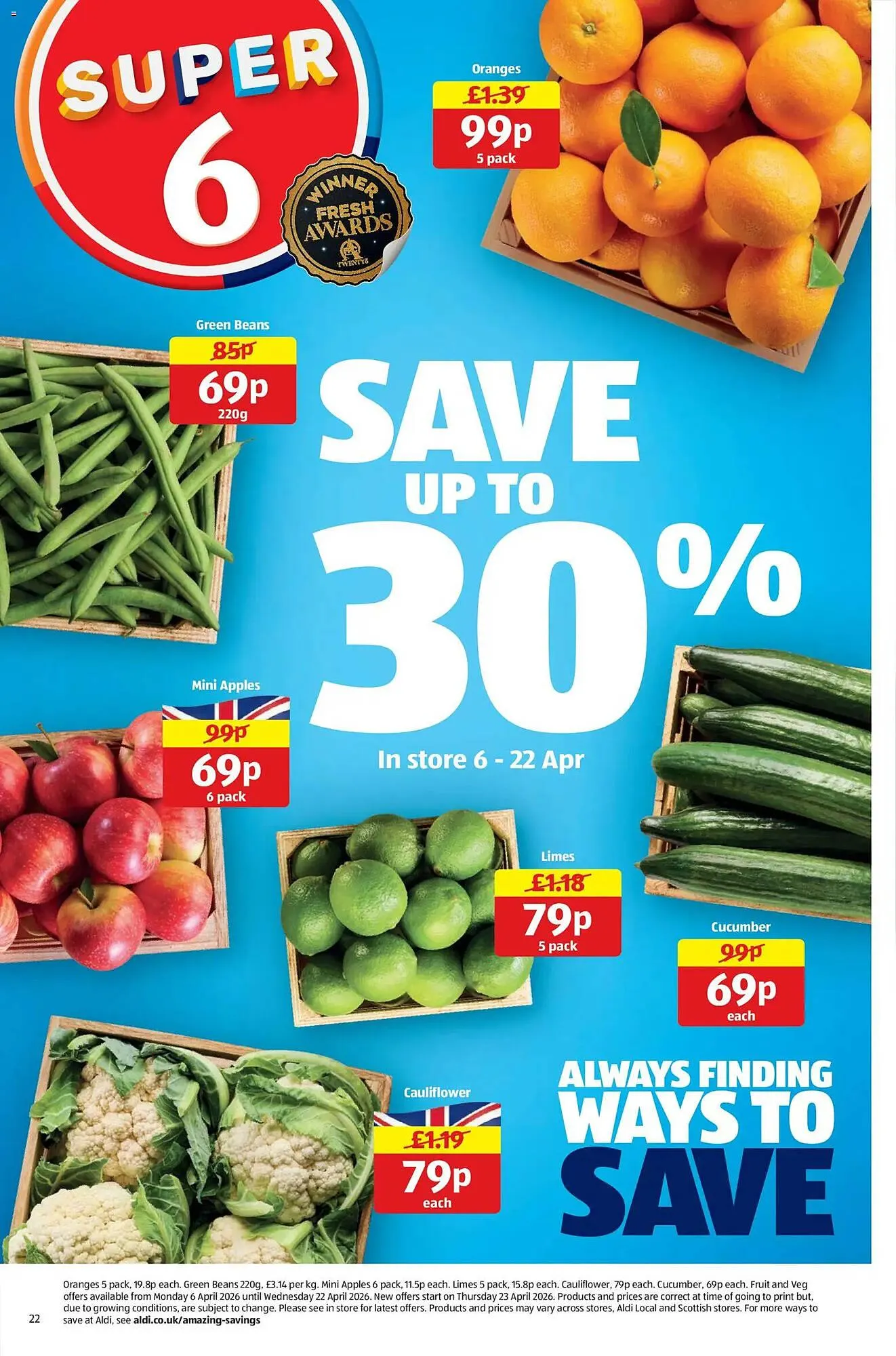 Aldi leaflet from 9 April to 12 April 2026 - Catalogue Page 22