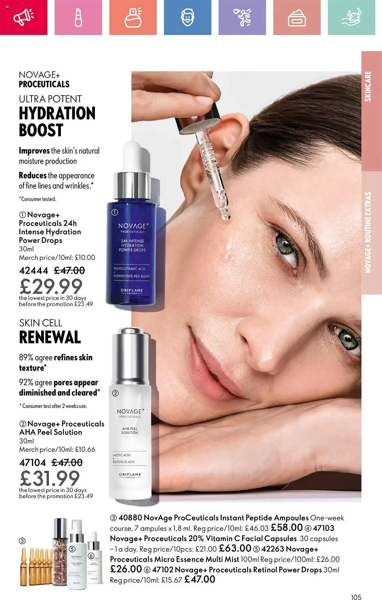 Oriflame leaflet from 17 April to 7 May 2025 - Catalogue Page 105