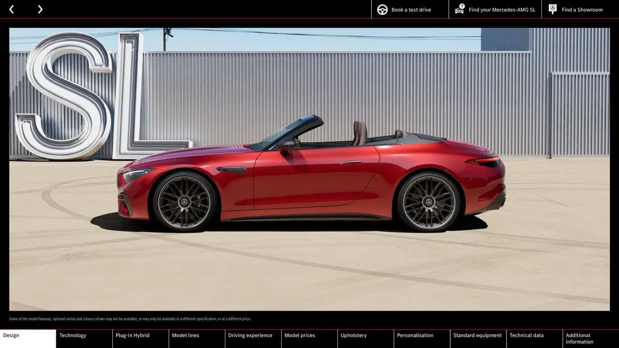 Mercedes-AMG SL from 24 August to 24 August 2025 - Catalogue Page 8