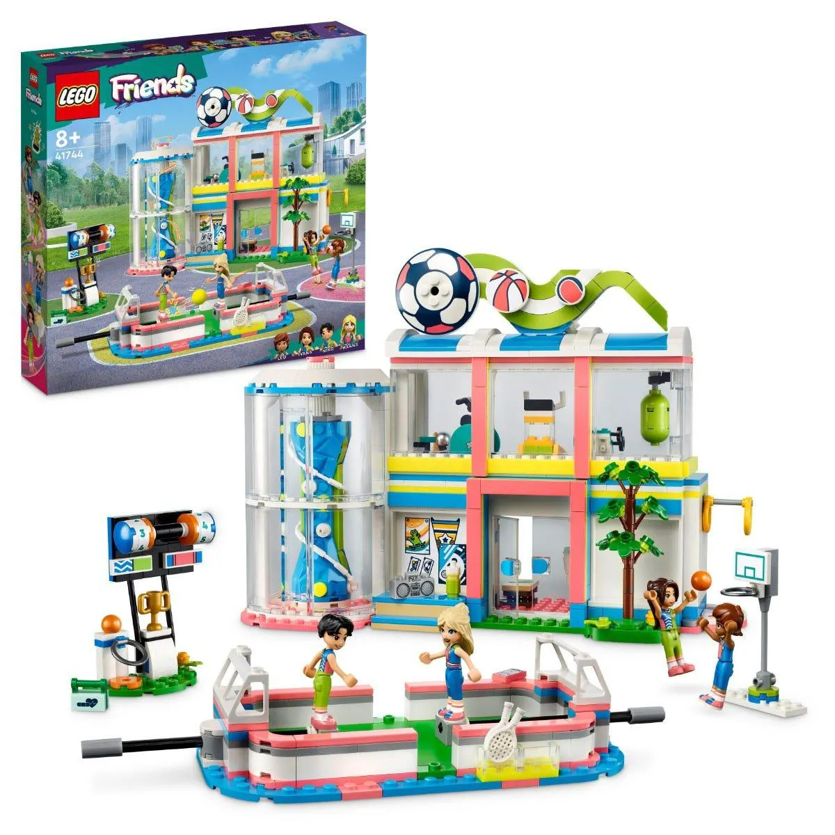 LEGO® 41744 Friends Sports Centre Set with 3 Games To Play