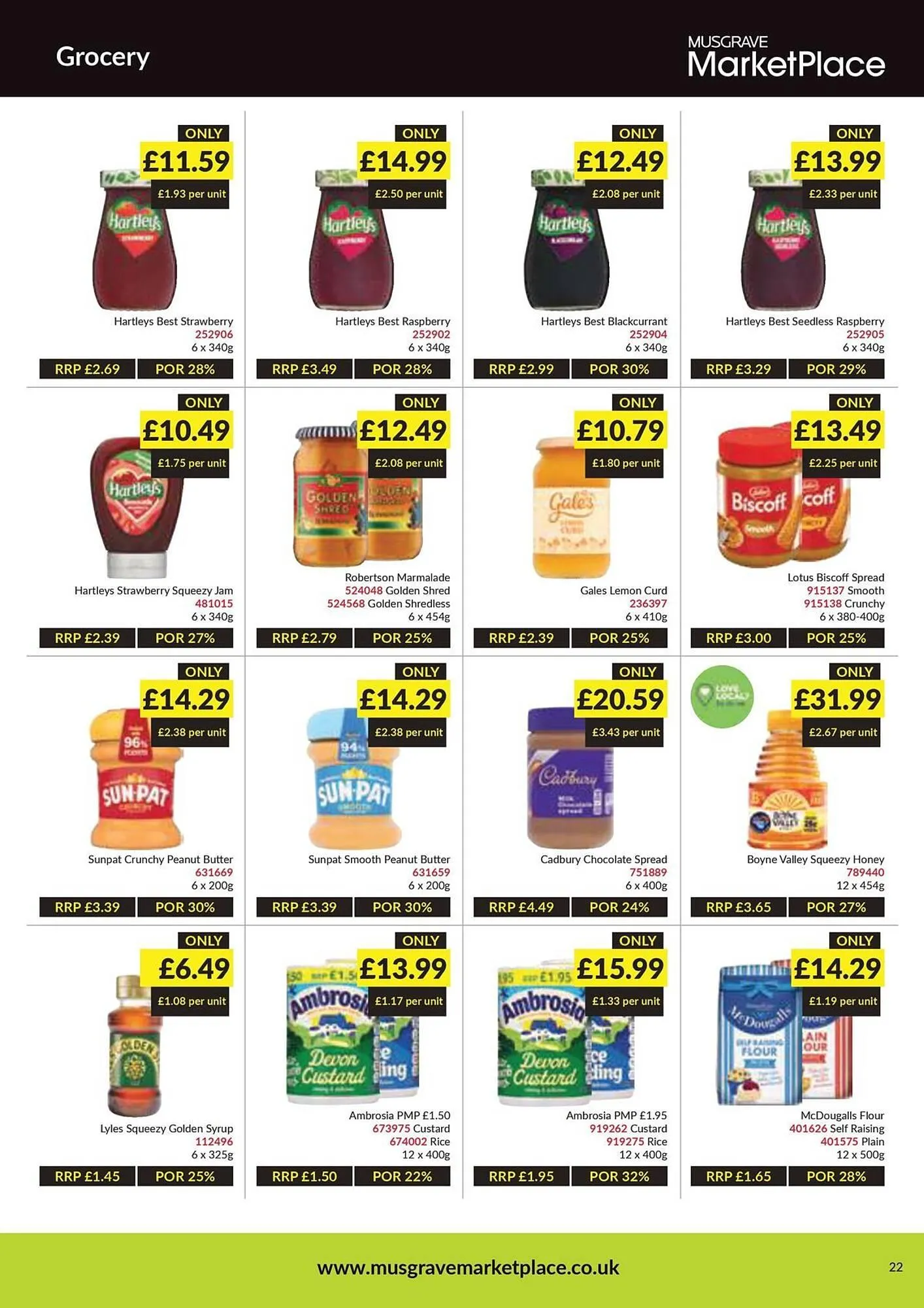 Musgrave MarketPlace leaflet from 14 July to 3 August 2025 - Catalogue Page 22