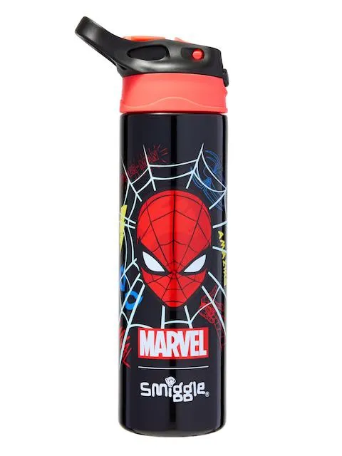Spider-Man Insulated Stainless Steel Drink Bottle With Flip Spout 520Ml