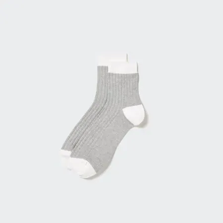 Ribbed Half Socks
