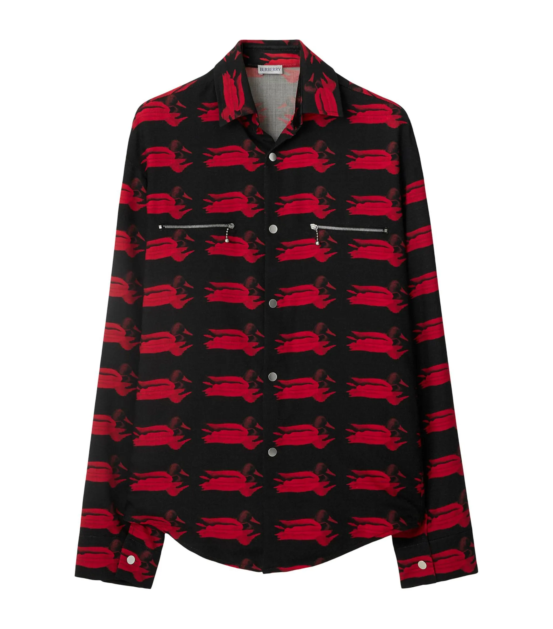 Wool Duck Print Shirt