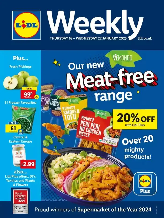 Top offers for all bargain hunters from 16 January to 22 January 2025 - Catalogue Page 1