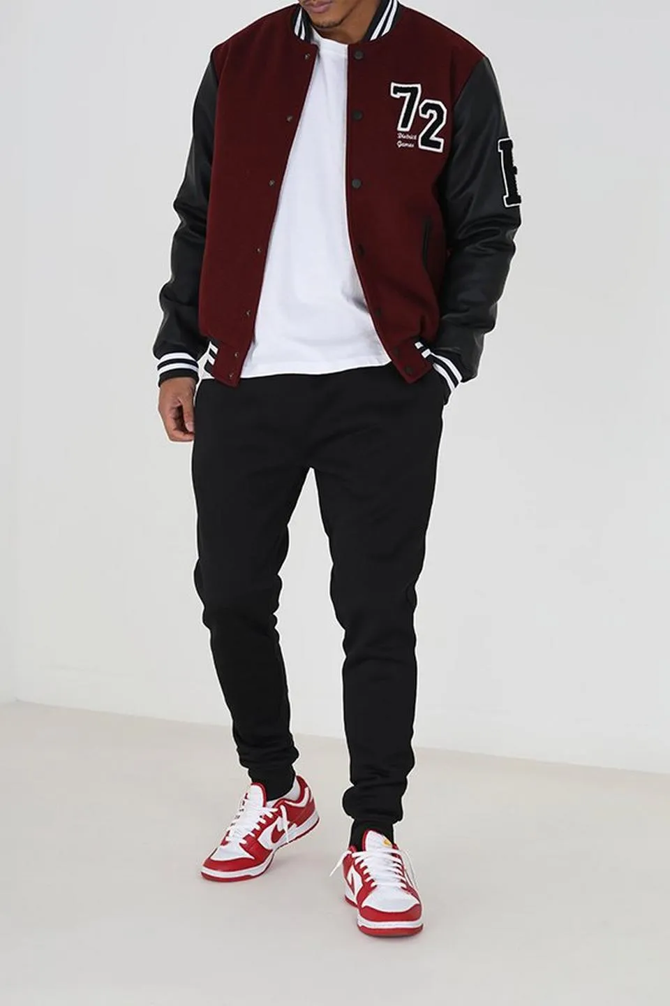 'Tyrell' Slim Fit Cuffed Joggers