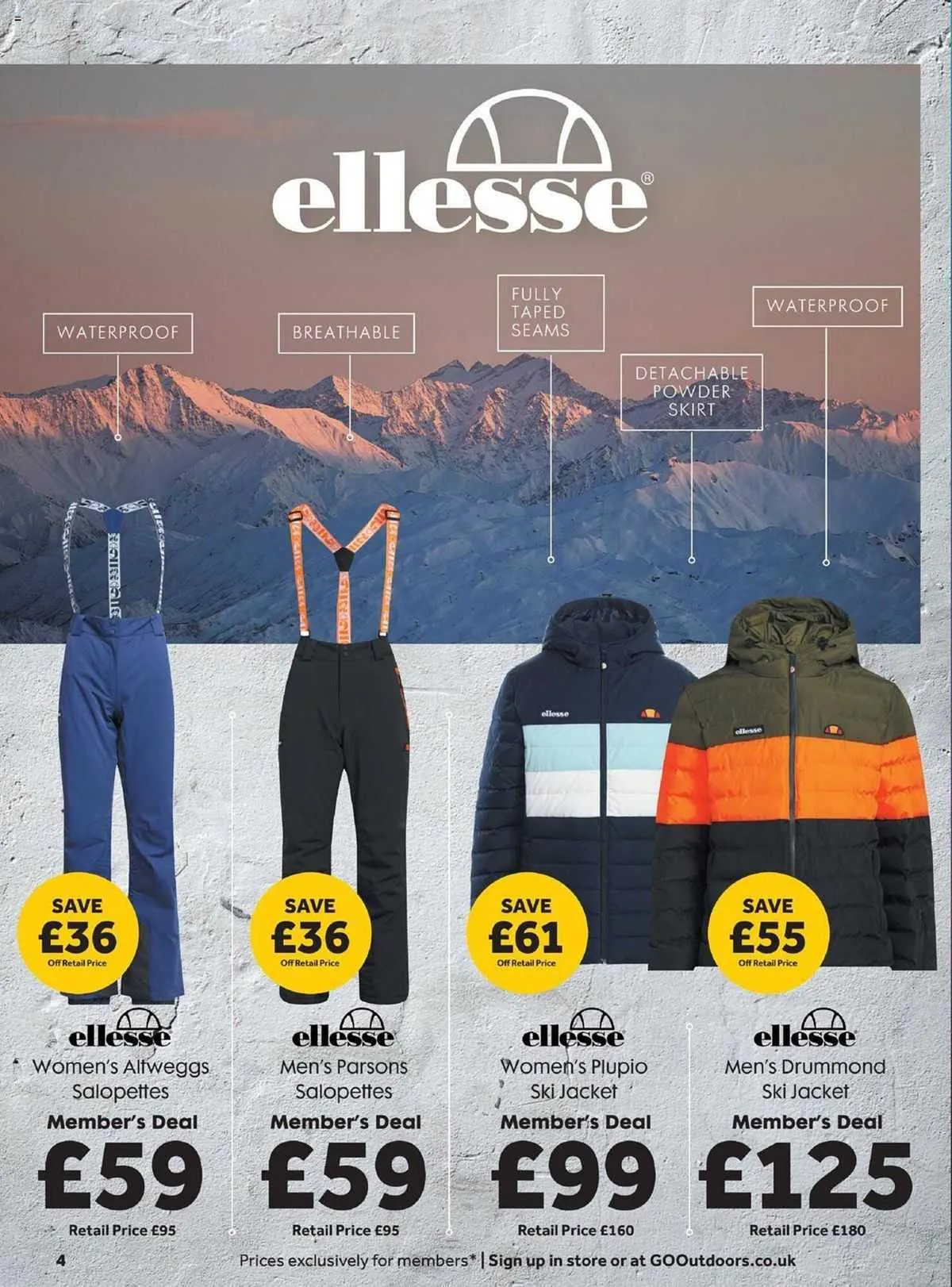 GO Outdoors Weekly Offers from 17 November to 11 December 2023 - Catalogue Page 57