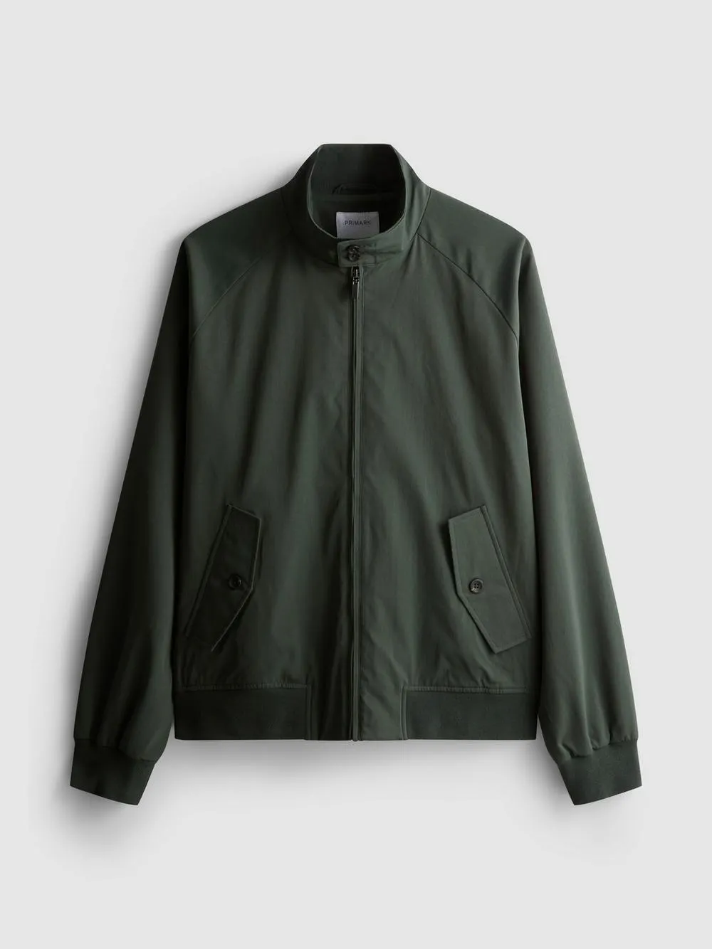 Zip-Up Harrington Jacket