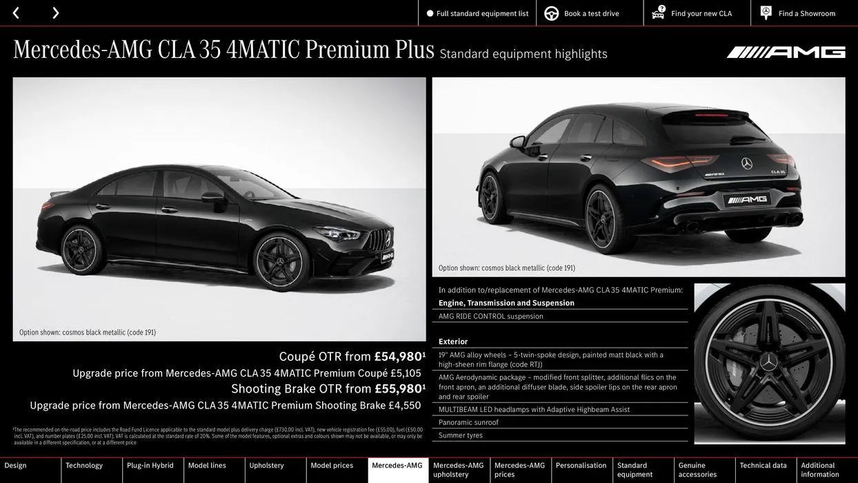 Mercedes Benz CLA Shooting Brake from 22 August to 22 August 2025 - Catalogue Page 38
