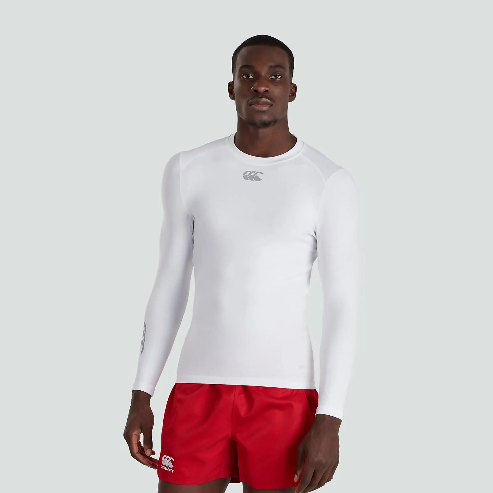 MENS THERMOREG LONG SLEEVED TOP WHITE