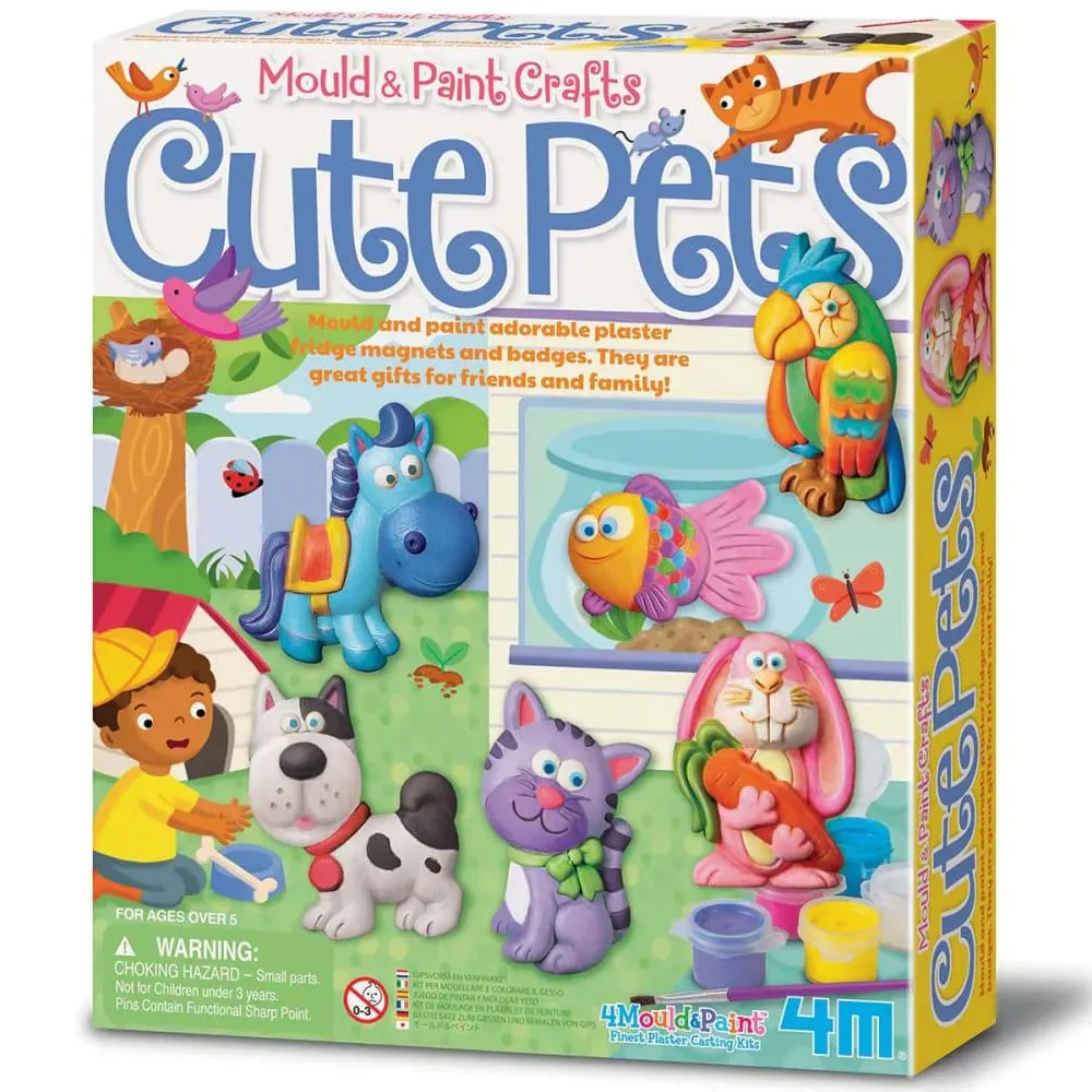 4M Mould & Paint Cute Pets