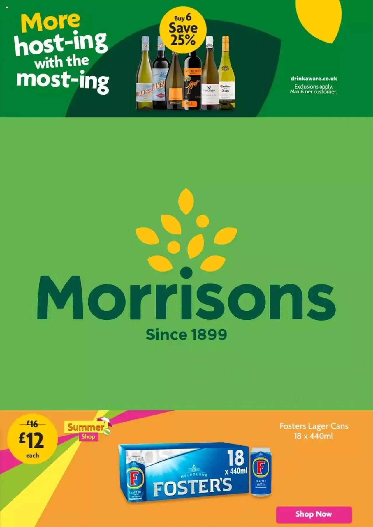 Weekly offers Morrisons from 12 June to 31 December 2023 - Catalogue Page 1