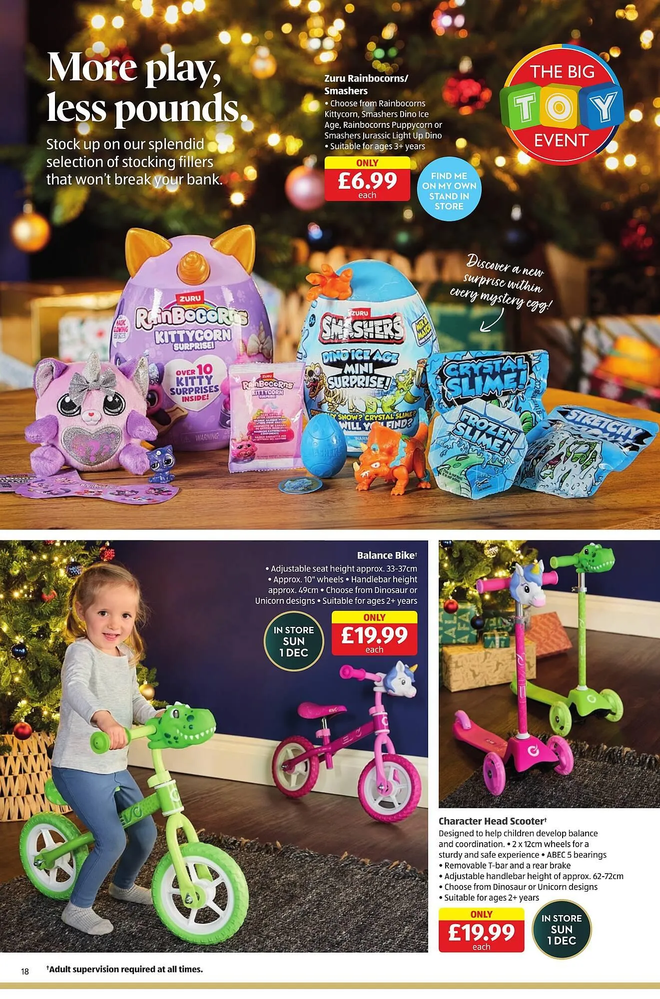 Aldi leaflet from 28 November to 1 December 2024 - Catalogue Page 18