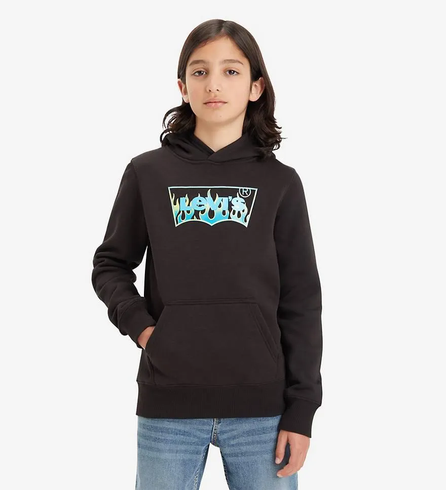 Teenager Batwing Fill Pullover Hoodie