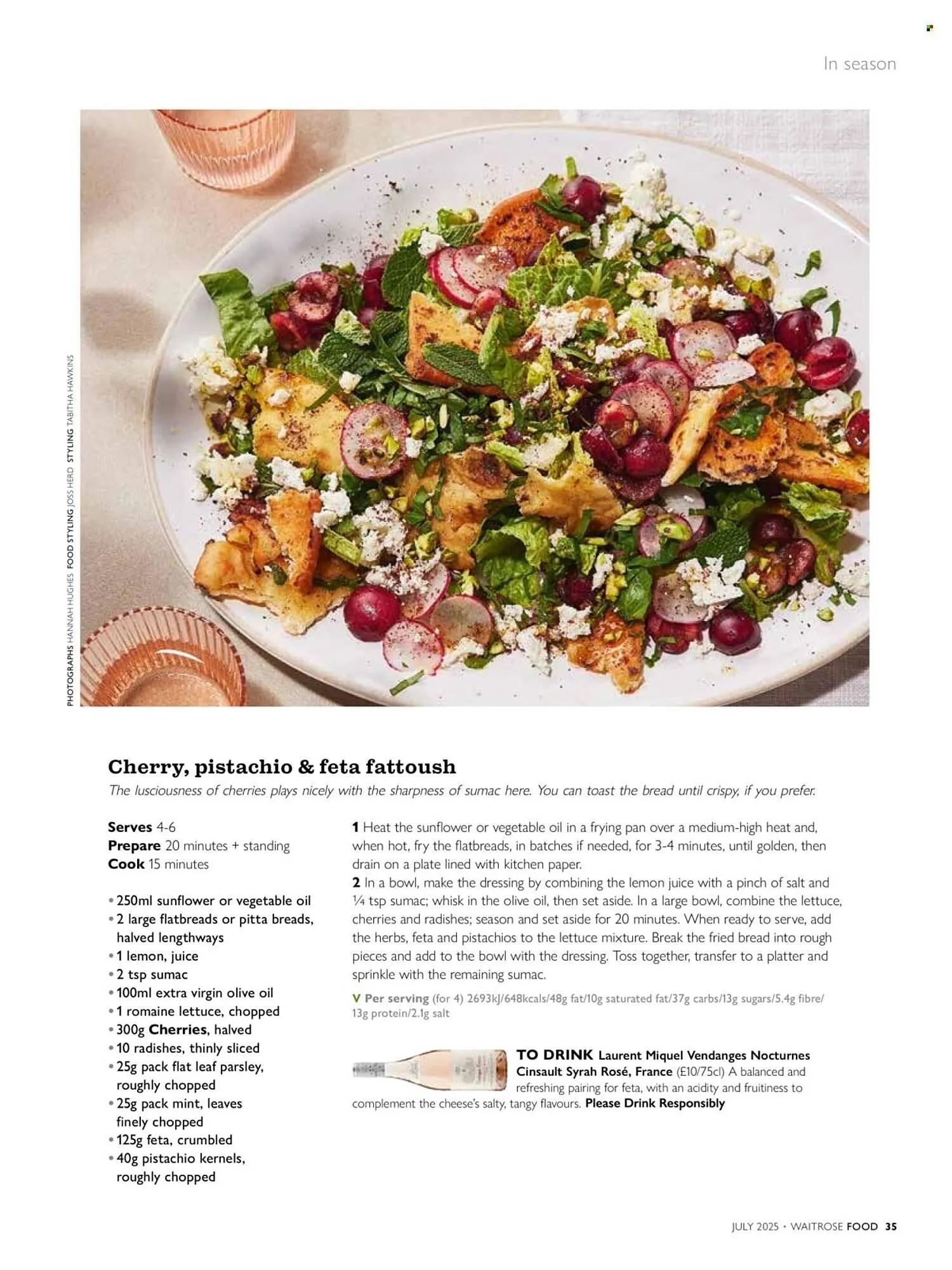 Waitrose leaflet from 1 July to 31 July 2025 - Catalogue Page 35