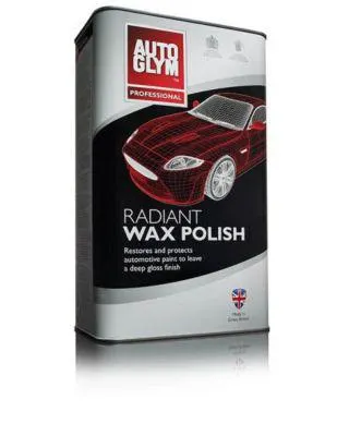 autoglym radiant wax polish 5l
