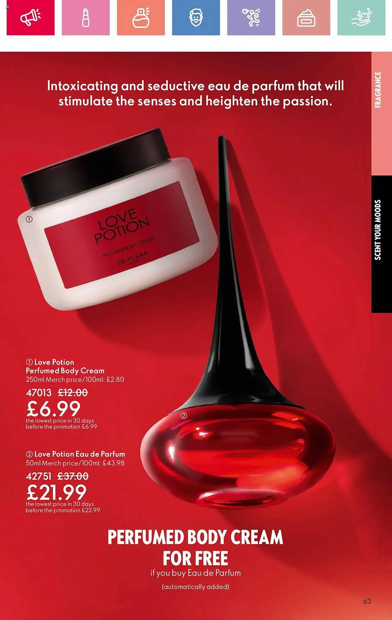 Oriflame leaflet from 10 July to 30 July 2025 - Catalogue Page 63