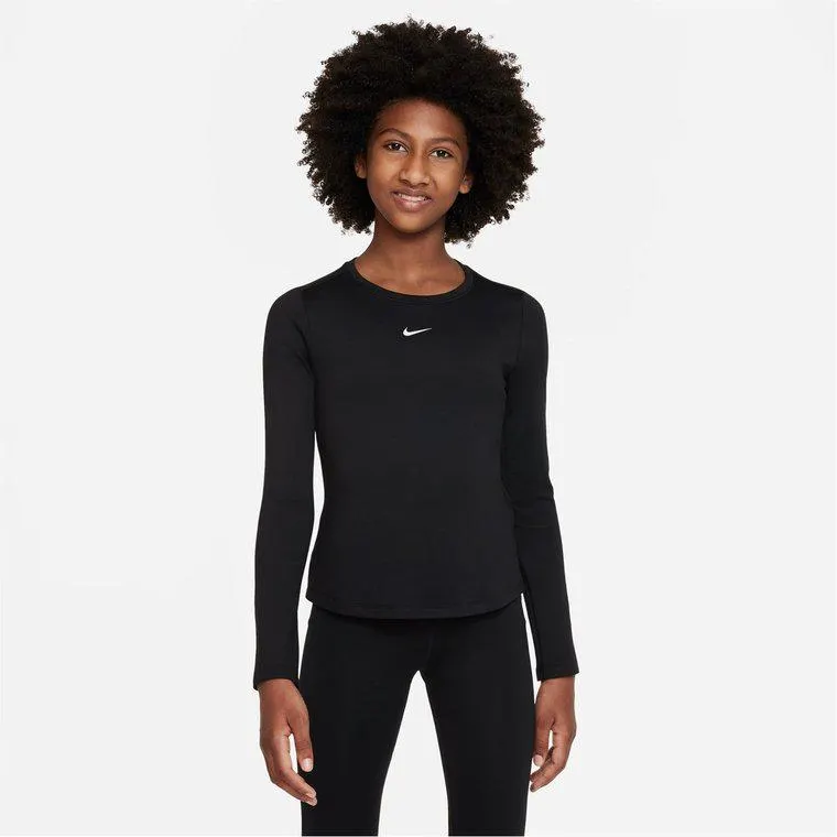 Nike Therma FIT One Big Kids Long Sleeve Training Top