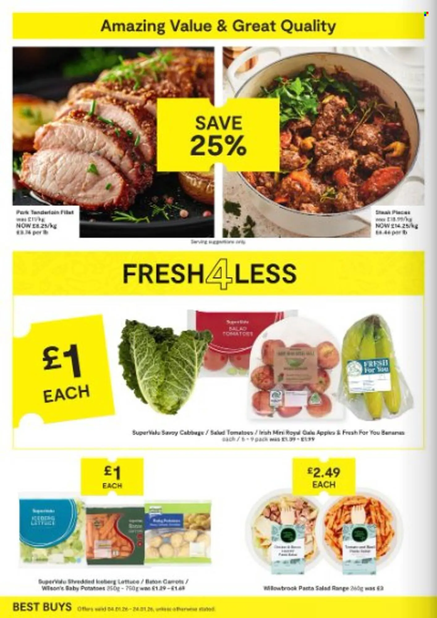 SuperValu leaflet from 4 January to 24 January 2026 - Catalogue Page 8