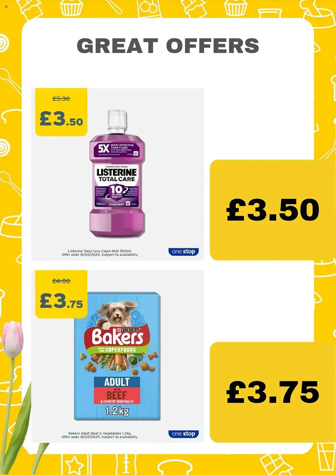 One Stop leaflet from 1 March to 28 April 2025 - Catalogue Page 9