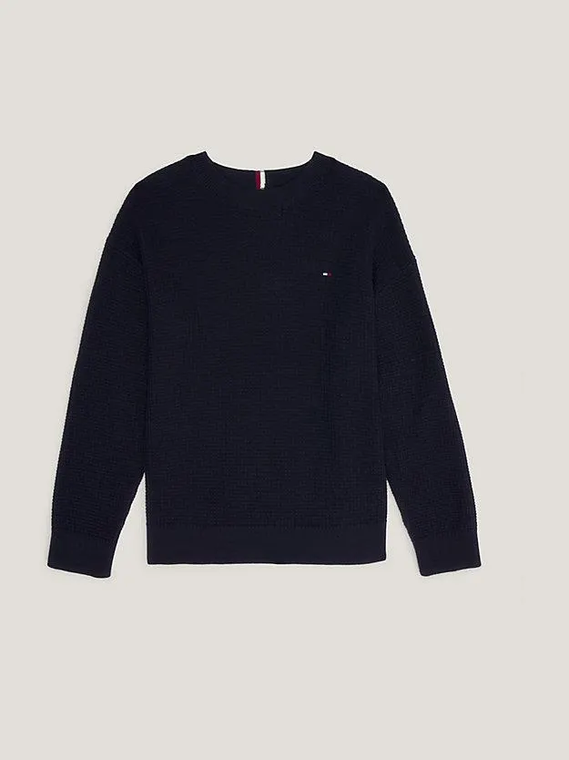 Essential Waffle Knit Jumper