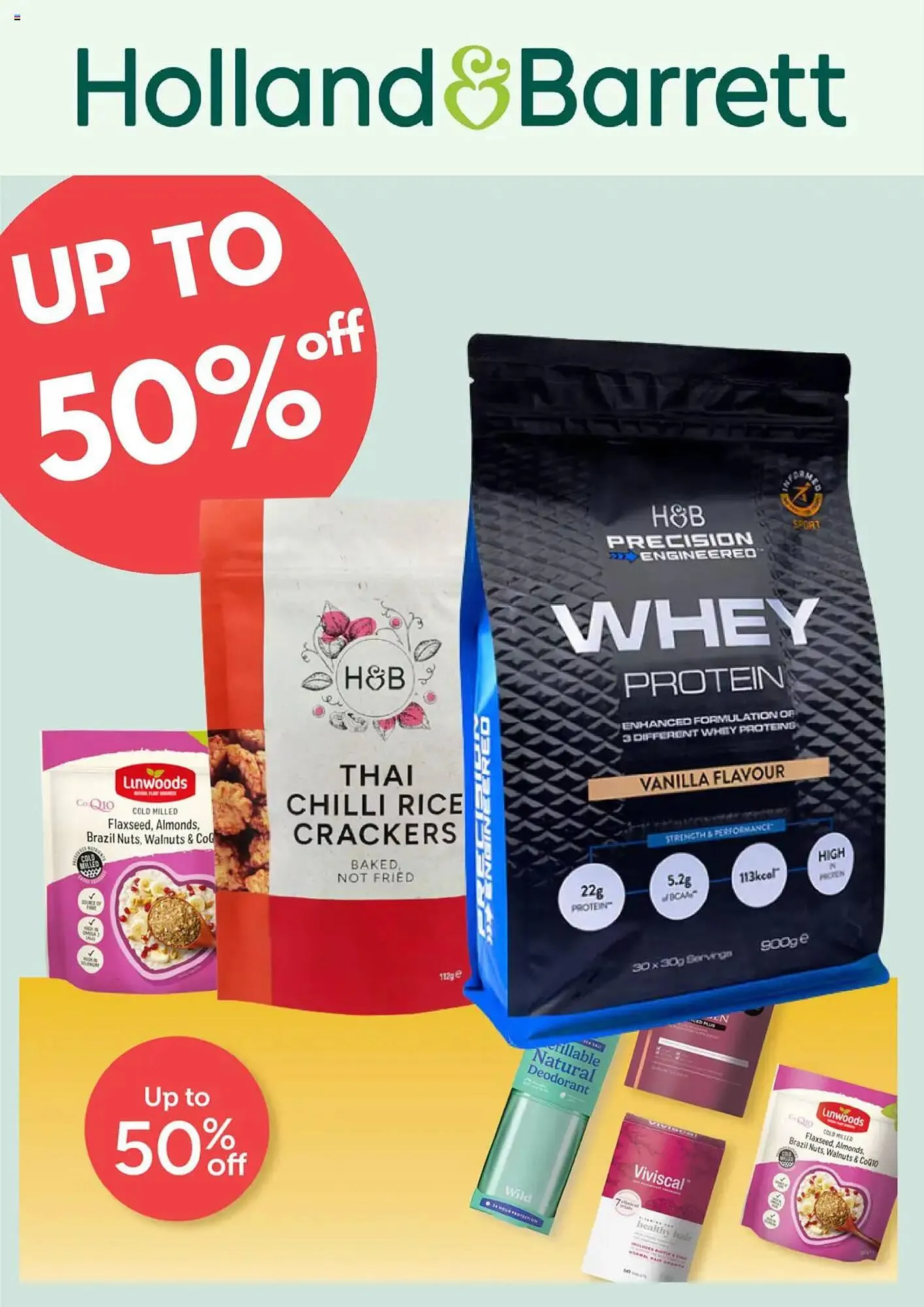 Holland & Barrett leaflet from 18 April to 17 May 2025 - Catalogue Page 1