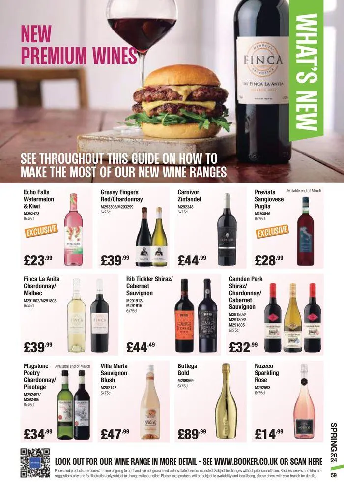 Catering Guide Spring 2024 from 11 March to 28 May 2024 - Catalogue Page 59