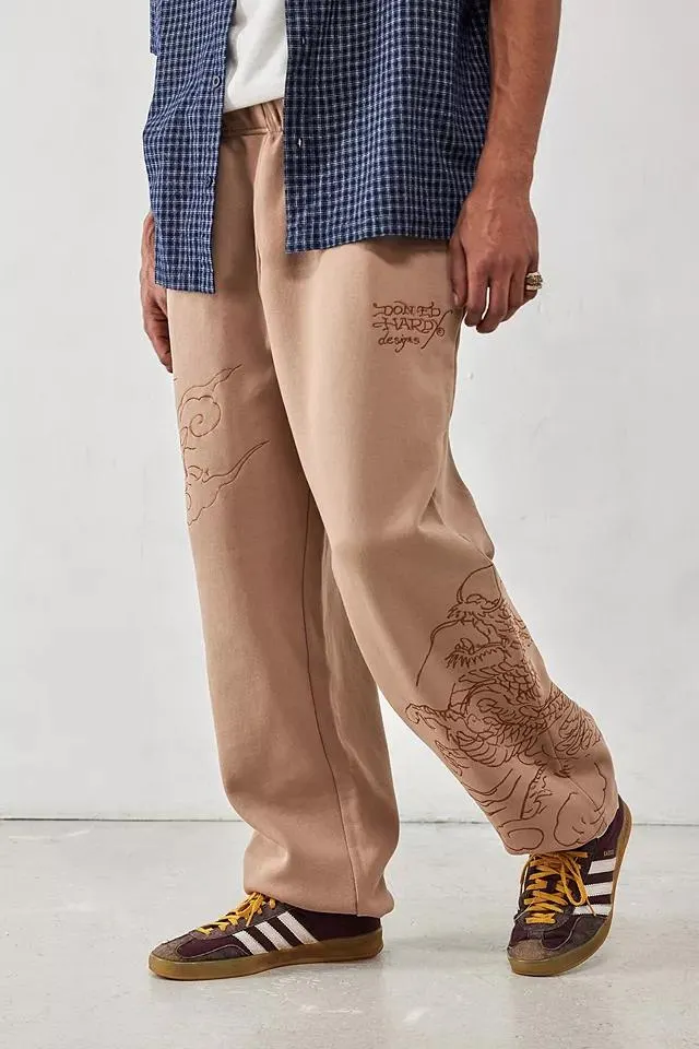 Ed Hardy UO Exclusive Stucco Tonal Joggers