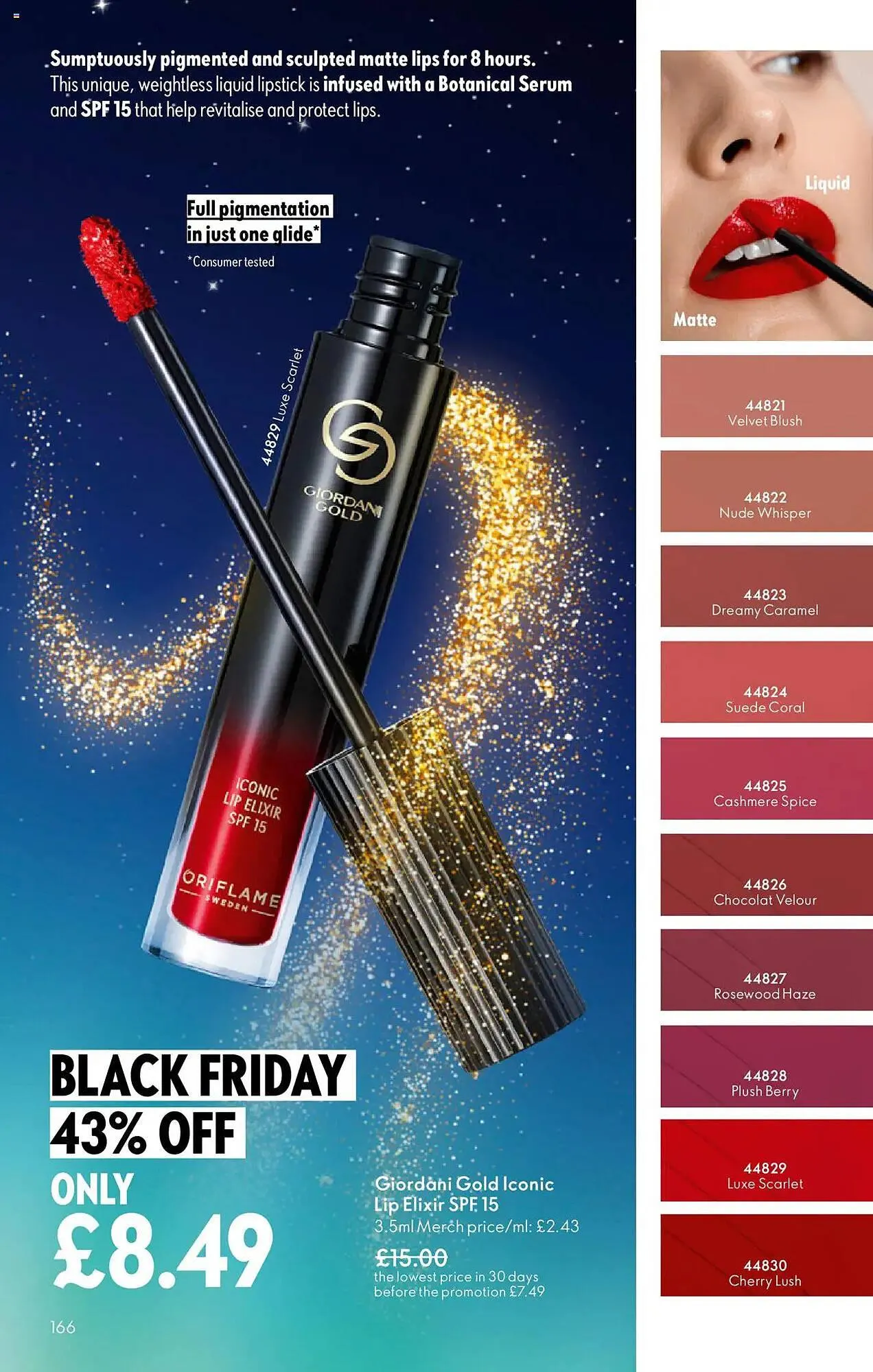 Oriflame catalogue from 12 November to 3 December 2025 - Catalogue Page 166