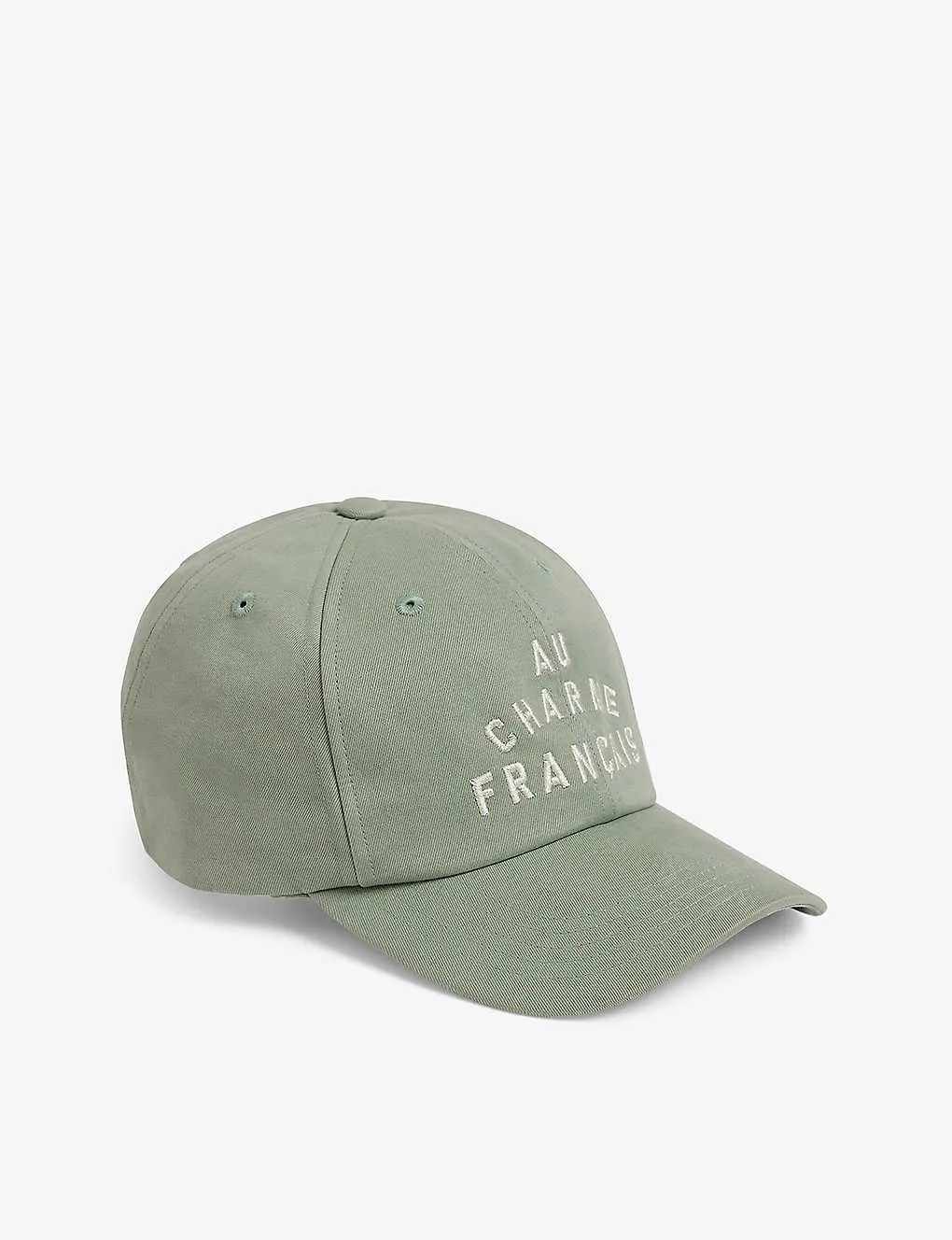 Pete logo text-print cotton cap